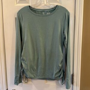 Avia Long Sleeve Athletic Top Green - S
